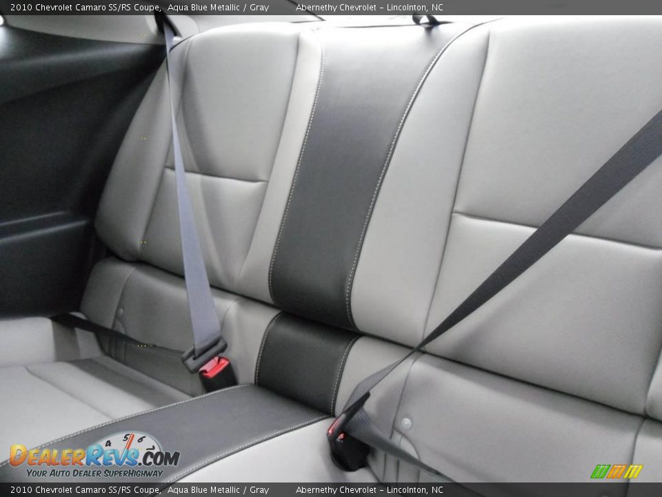 2010 Chevrolet Camaro SS/RS Coupe Aqua Blue Metallic / Gray Photo #10