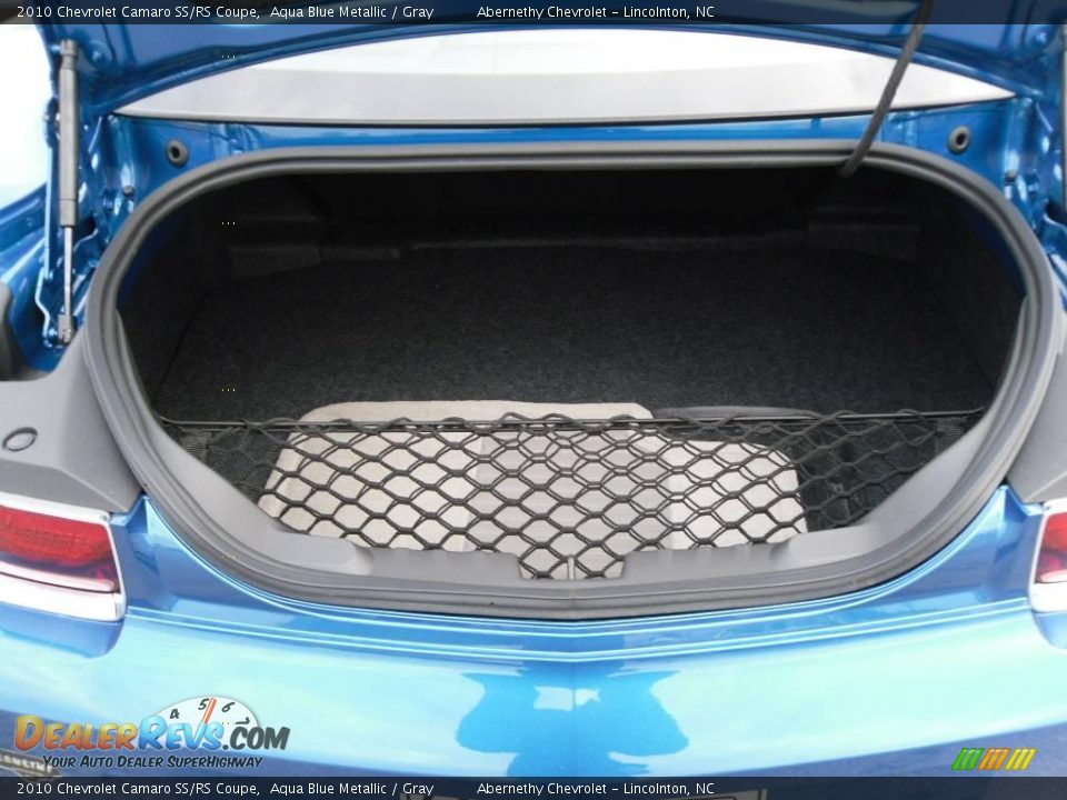 2010 Chevrolet Camaro SS/RS Coupe Aqua Blue Metallic / Gray Photo #12