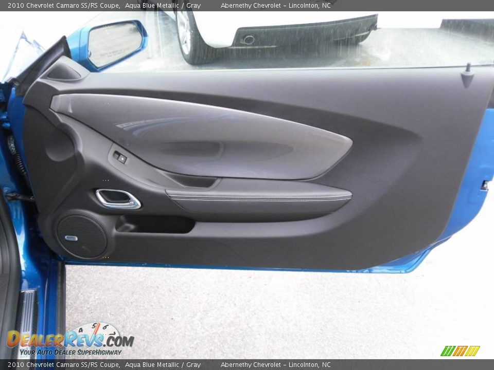 2010 Chevrolet Camaro SS/RS Coupe Aqua Blue Metallic / Gray Photo #16