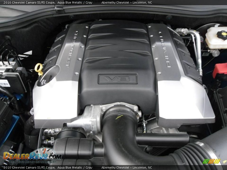 2010 Chevrolet Camaro SS/RS Coupe Aqua Blue Metallic / Gray Photo #20