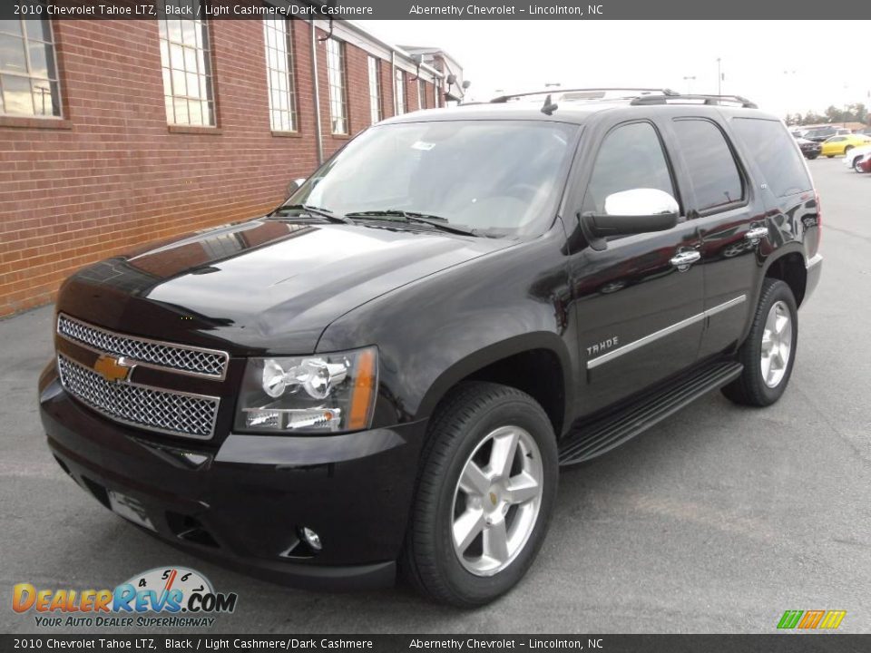 2010 Chevrolet Tahoe LTZ Black / Light Cashmere/Dark Cashmere Photo #1