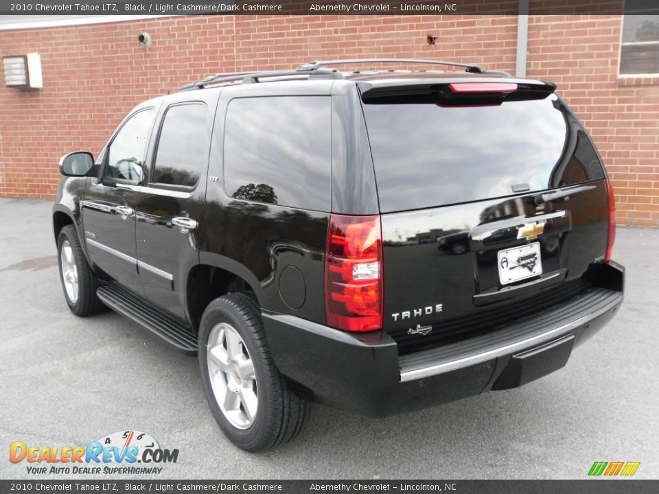 2010 Chevrolet Tahoe LTZ Black / Light Cashmere/Dark Cashmere Photo #2