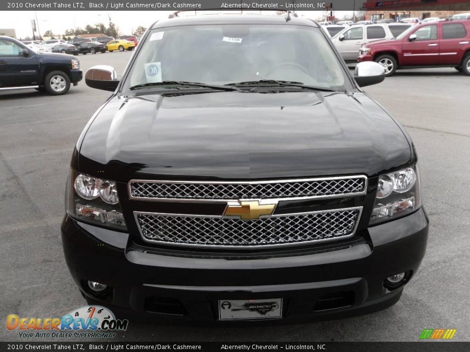 2010 Chevrolet Tahoe LTZ Black / Light Cashmere/Dark Cashmere Photo #6