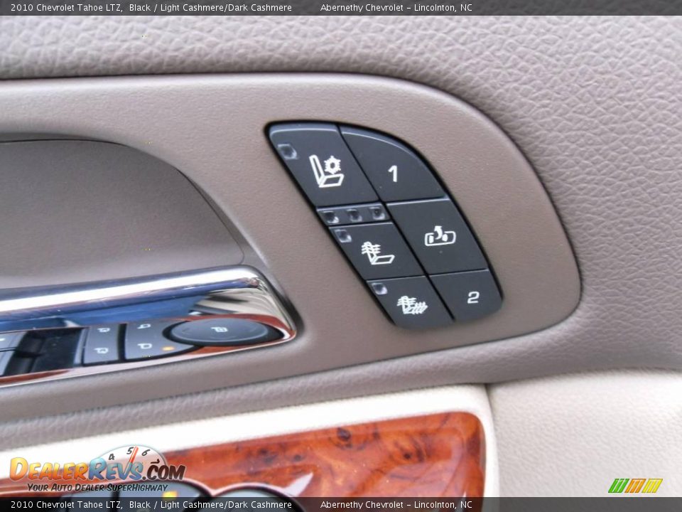 2010 Chevrolet Tahoe LTZ Black / Light Cashmere/Dark Cashmere Photo #8
