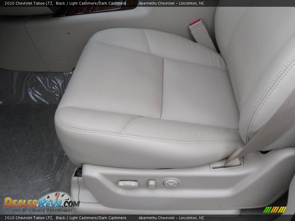 2010 Chevrolet Tahoe LTZ Black / Light Cashmere/Dark Cashmere Photo #9