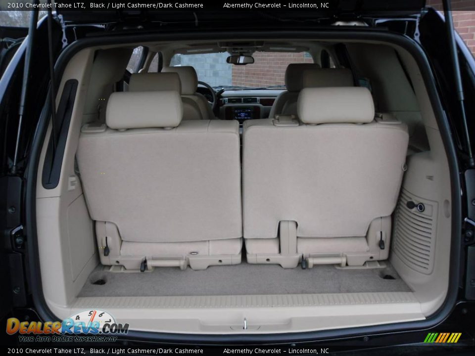 2010 Chevrolet Tahoe LTZ Black / Light Cashmere/Dark Cashmere Photo #11