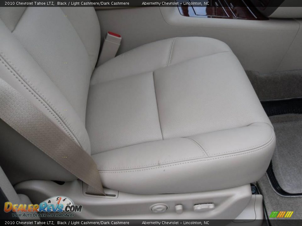 2010 Chevrolet Tahoe LTZ Black / Light Cashmere/Dark Cashmere Photo #14