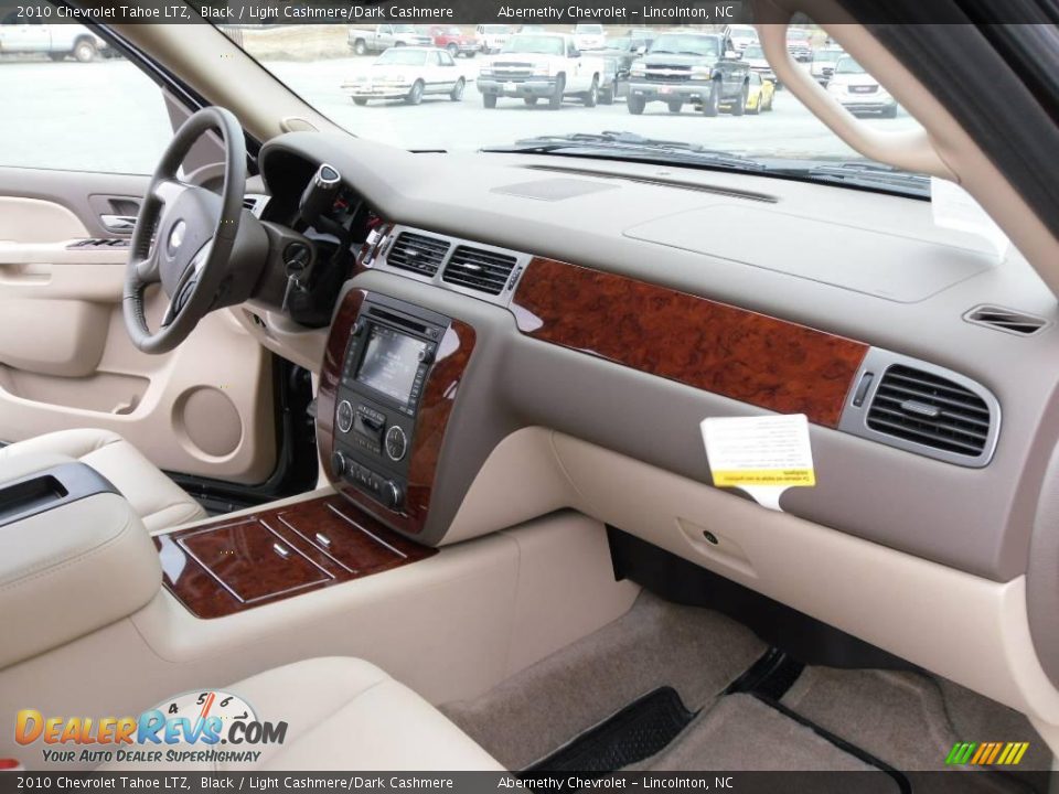 2010 Chevrolet Tahoe LTZ Black / Light Cashmere/Dark Cashmere Photo #15