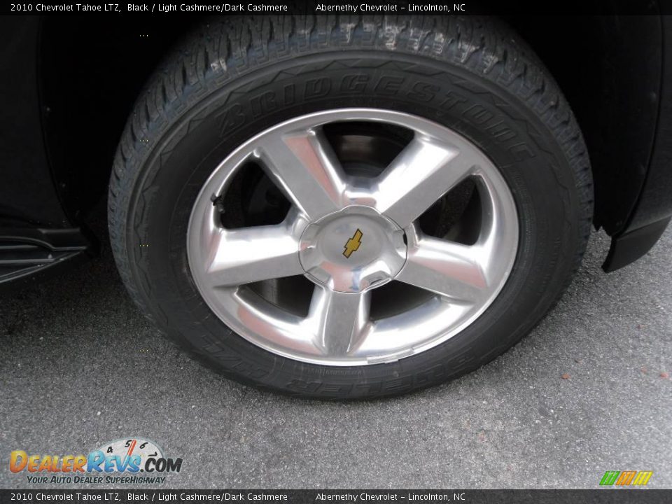 2010 Chevrolet Tahoe LTZ Black / Light Cashmere/Dark Cashmere Photo #16
