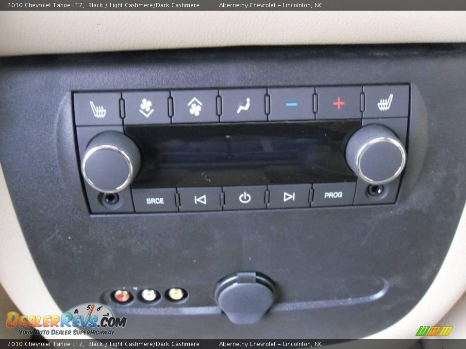 2010 Chevrolet Tahoe LTZ Black / Light Cashmere/Dark Cashmere Photo #22