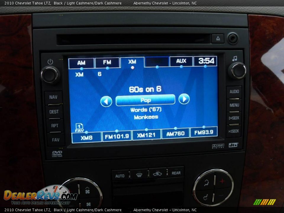 2010 Chevrolet Tahoe LTZ Black / Light Cashmere/Dark Cashmere Photo #23