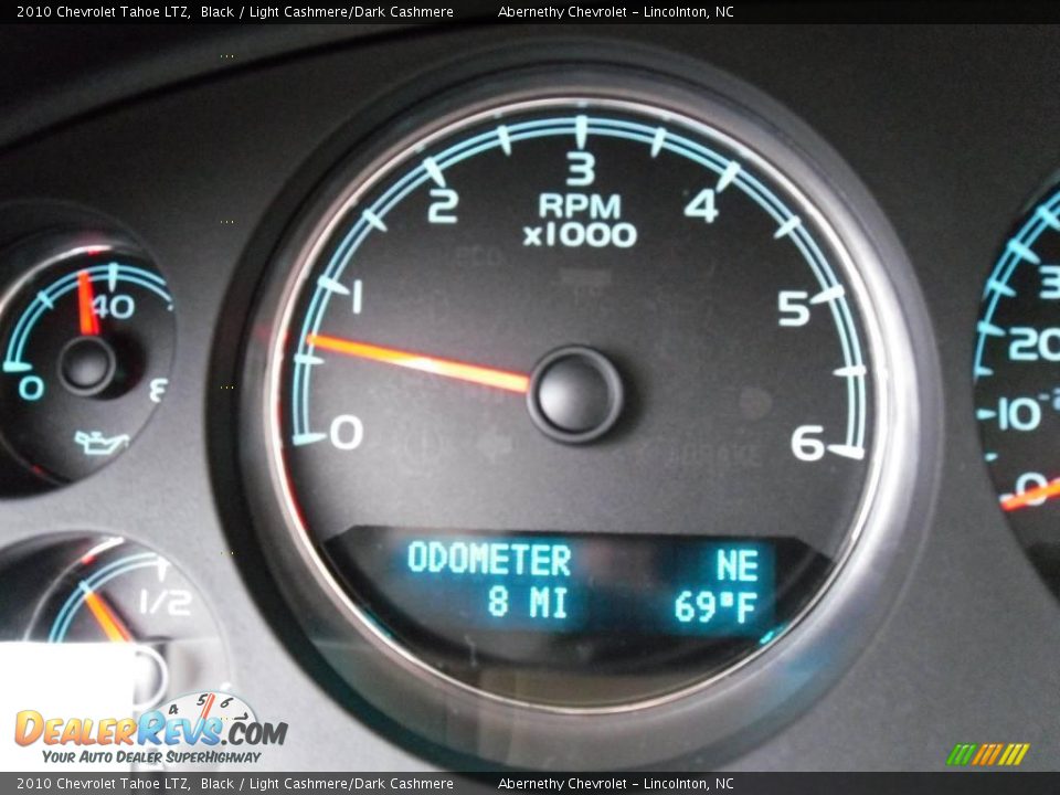 2010 Chevrolet Tahoe LTZ Black / Light Cashmere/Dark Cashmere Photo #24