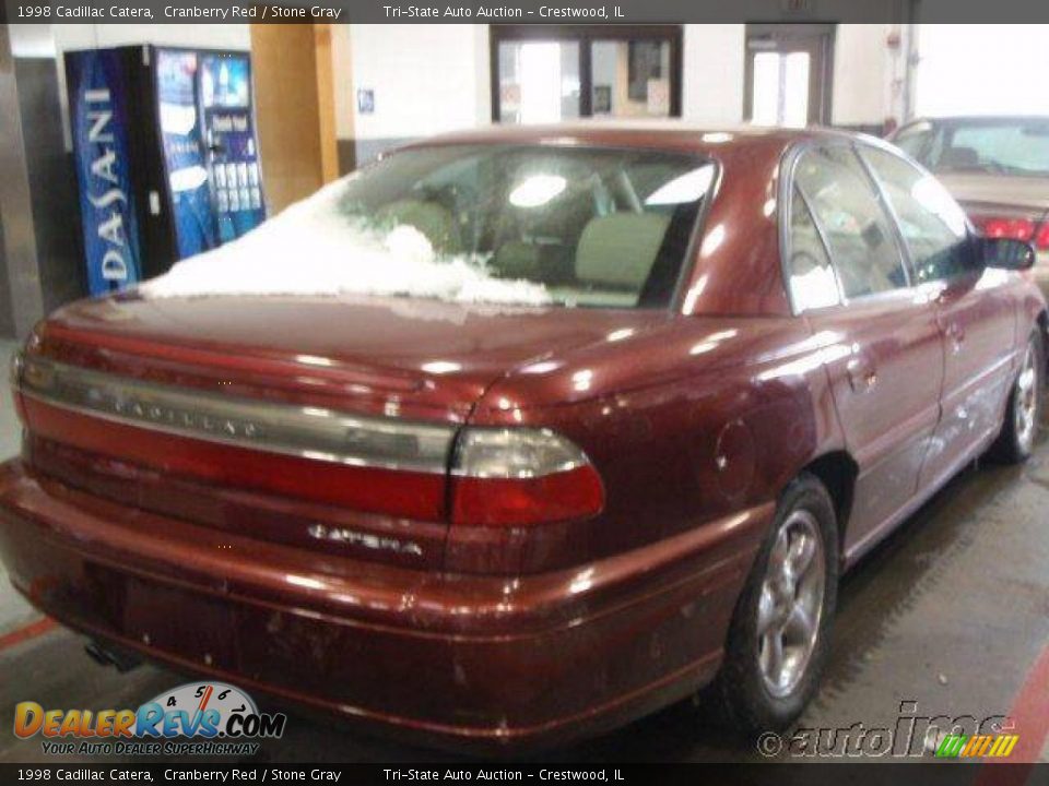 1998 Cadillac Catera Cranberry Red / Stone Gray Photo #4