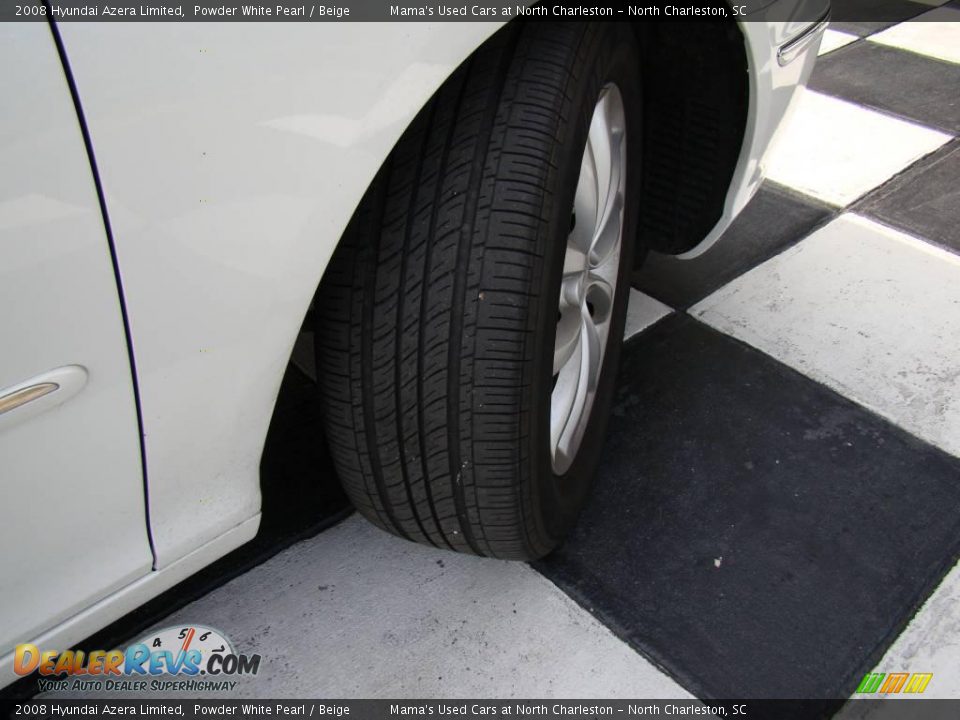 2008 Hyundai Azera Limited Powder White Pearl / Beige Photo #36