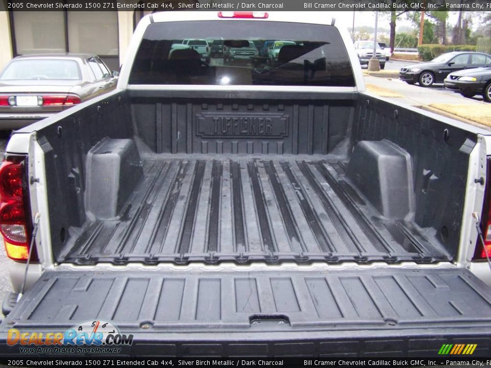 2005 Chevrolet Silverado 1500 Z71 Extended Cab 4x4 Silver Birch Metallic / Dark Charcoal Photo #5