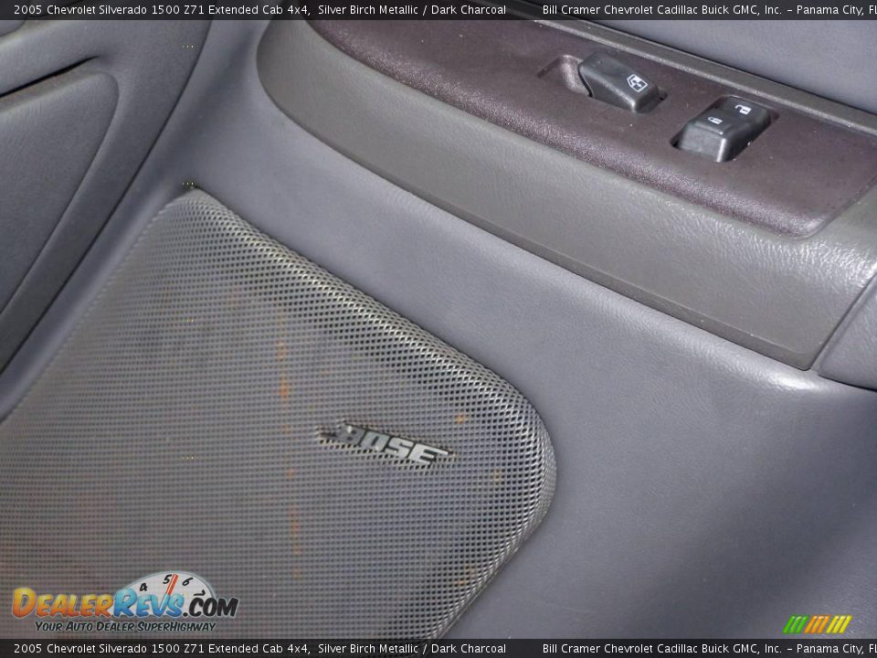2005 Chevrolet Silverado 1500 Z71 Extended Cab 4x4 Silver Birch Metallic / Dark Charcoal Photo #10