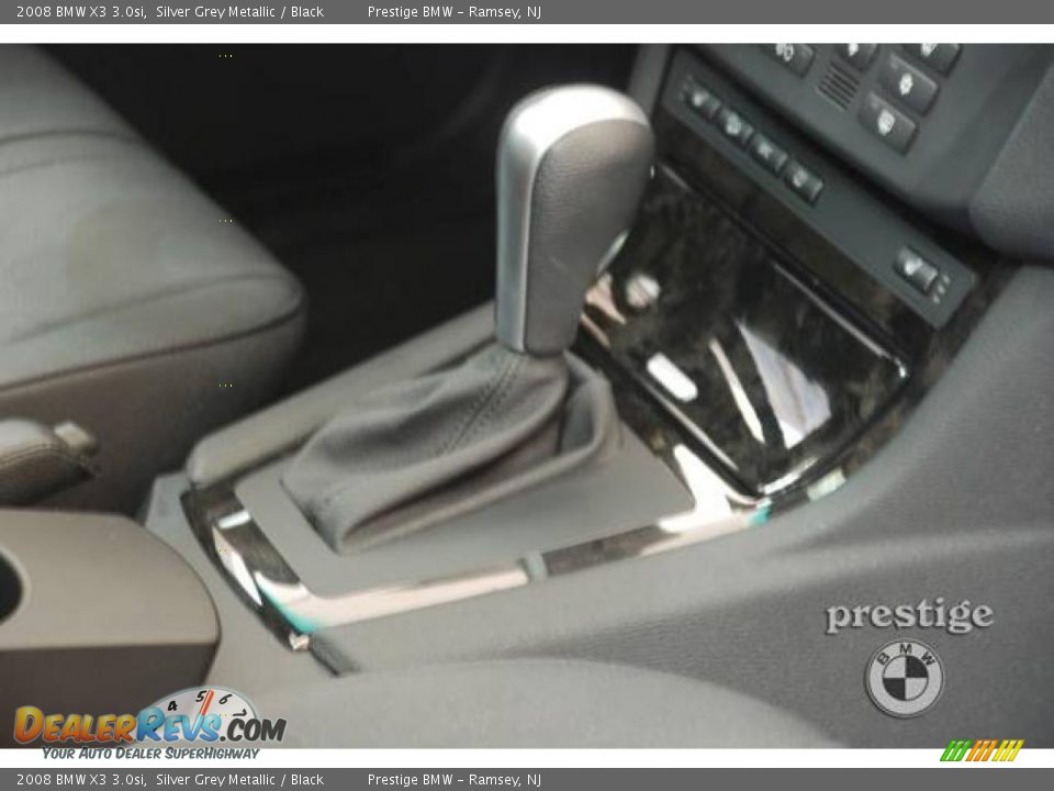 2008 BMW X3 3.0si Silver Grey Metallic / Black Photo #13