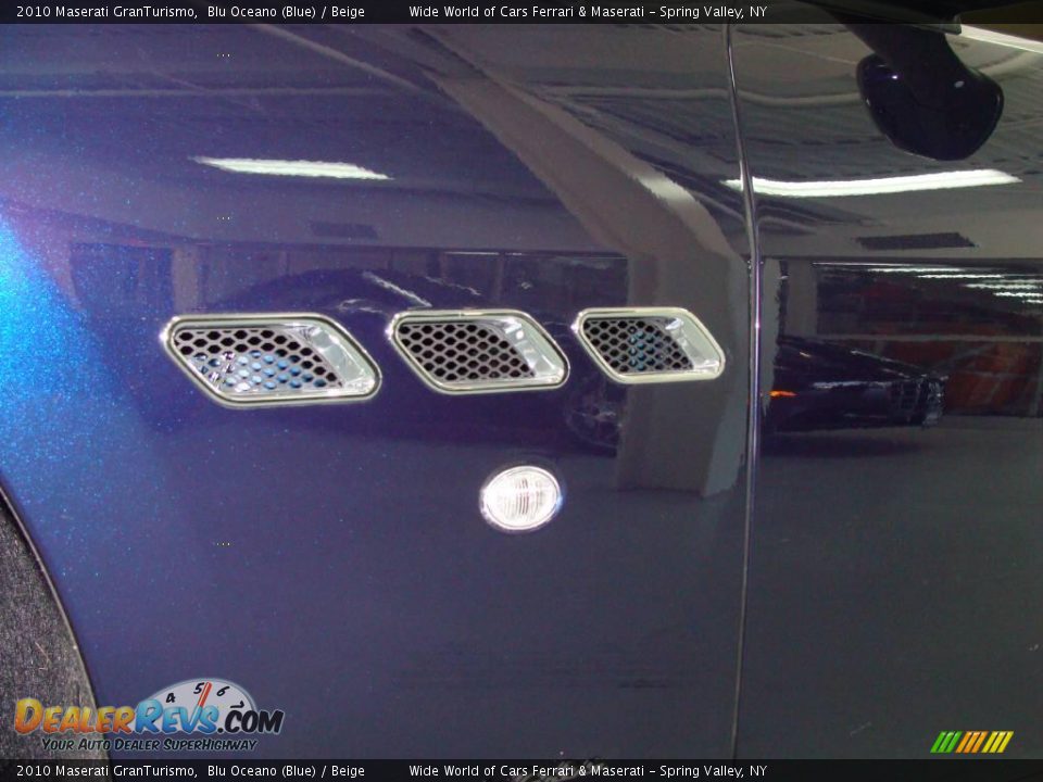 2010 Maserati GranTurismo Blu Oceano (Blue) / Beige Photo #10