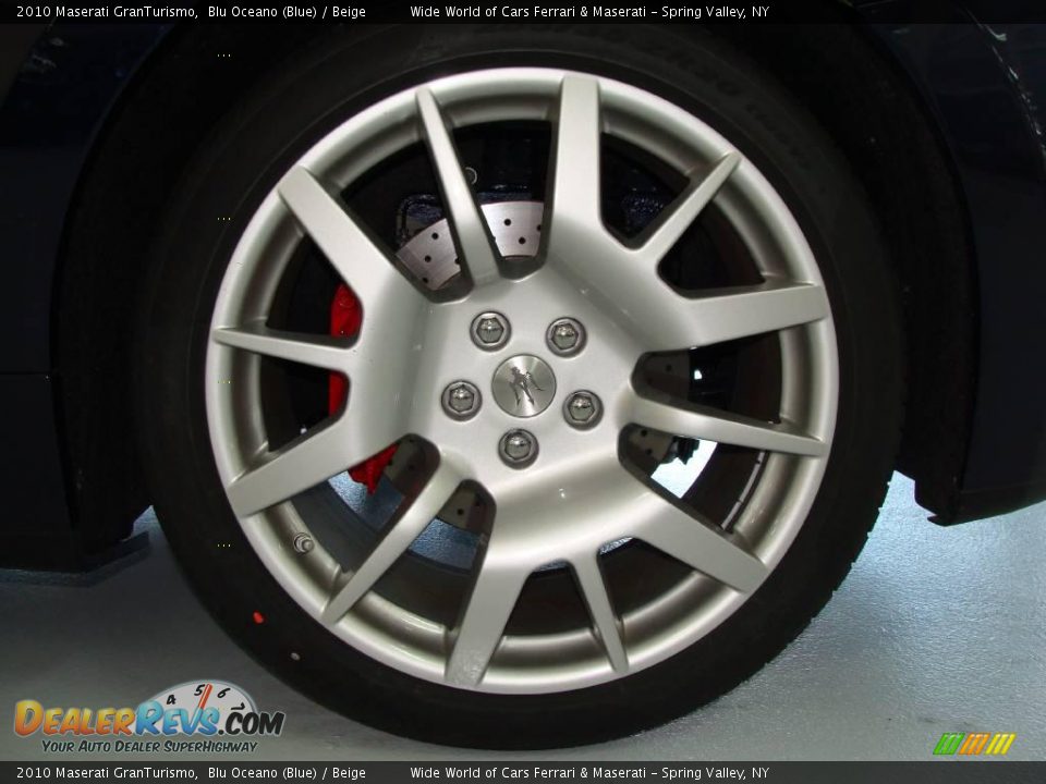 2010 Maserati GranTurismo Blu Oceano (Blue) / Beige Photo #11
