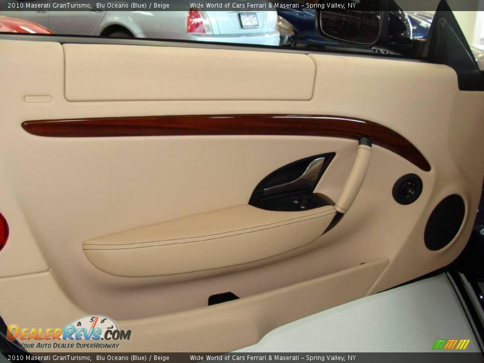 2010 Maserati GranTurismo Blu Oceano (Blue) / Beige Photo #14