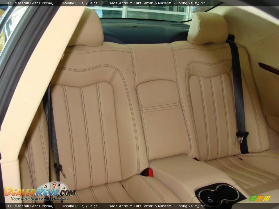 2010 Maserati GranTurismo Blu Oceano (Blue) / Beige Photo #18