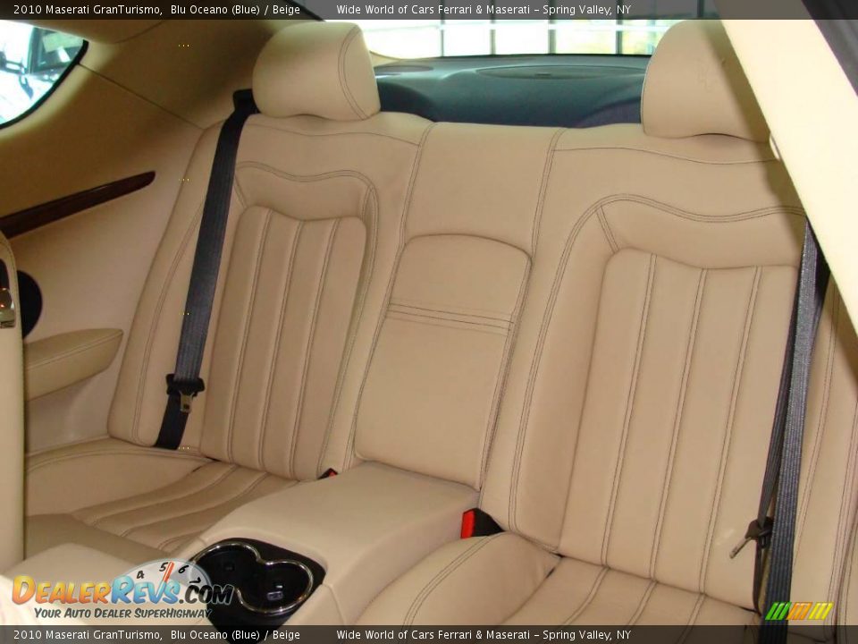 2010 Maserati GranTurismo Blu Oceano (Blue) / Beige Photo #19