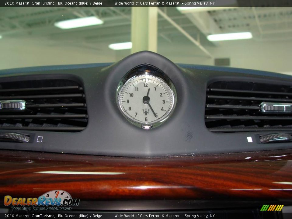 2010 Maserati GranTurismo Blu Oceano (Blue) / Beige Photo #21