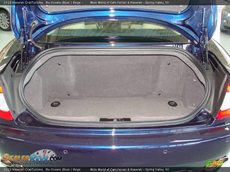 2010 Maserati GranTurismo Blu Oceano (Blue) / Beige Photo #24
