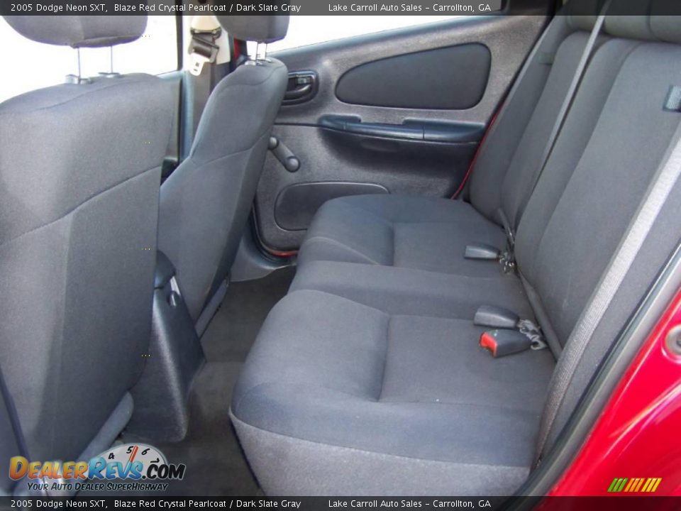 2005 Dodge Neon SXT Blaze Red Crystal Pearlcoat / Dark Slate Gray Photo #21