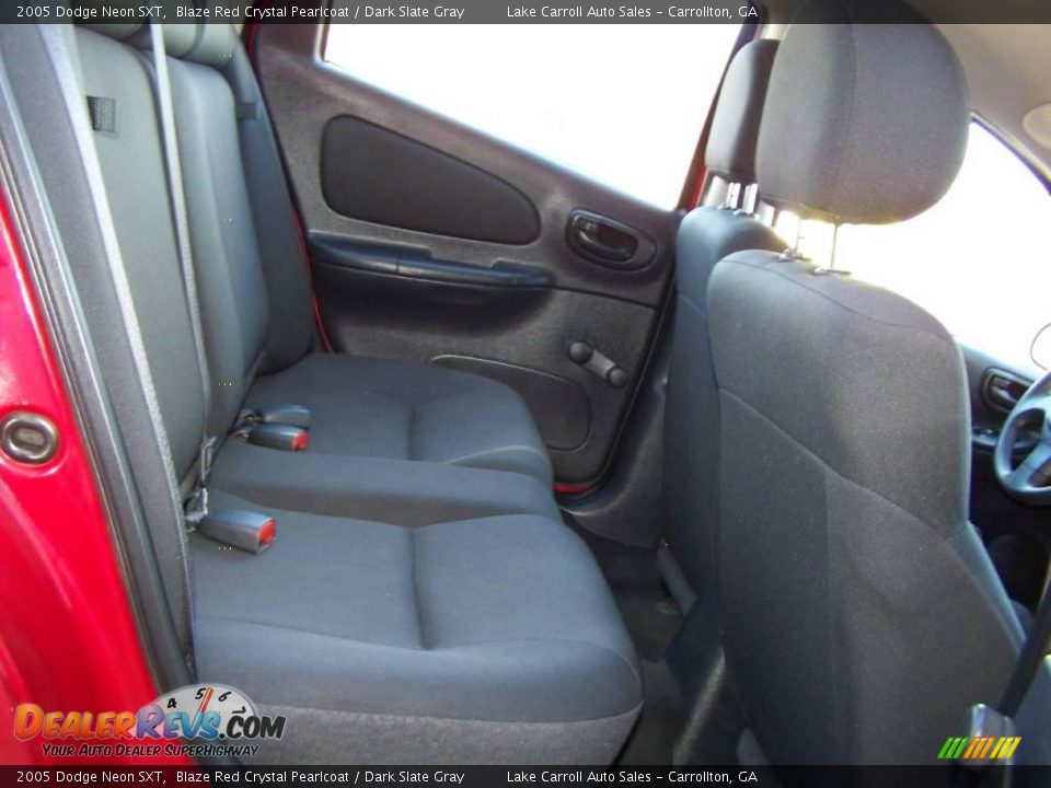 2005 Dodge Neon SXT Blaze Red Crystal Pearlcoat / Dark Slate Gray Photo #22