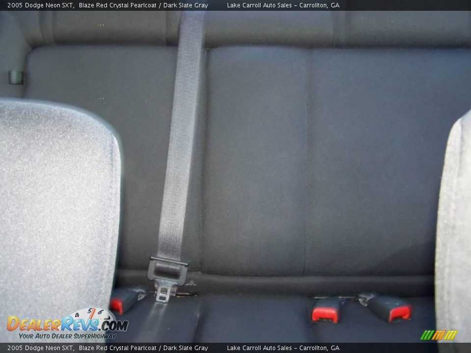 2005 Dodge Neon SXT Blaze Red Crystal Pearlcoat / Dark Slate Gray Photo #25