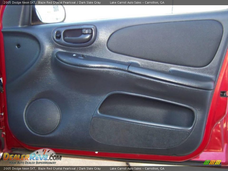 2005 Dodge Neon SXT Blaze Red Crystal Pearlcoat / Dark Slate Gray Photo #28