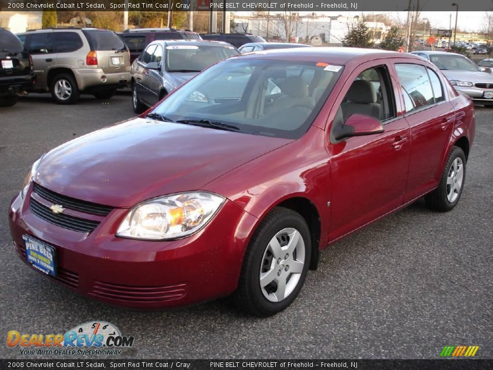 2008 Chevrolet Cobalt LT Sedan Sport Red Tint Coat / Gray Photo #1