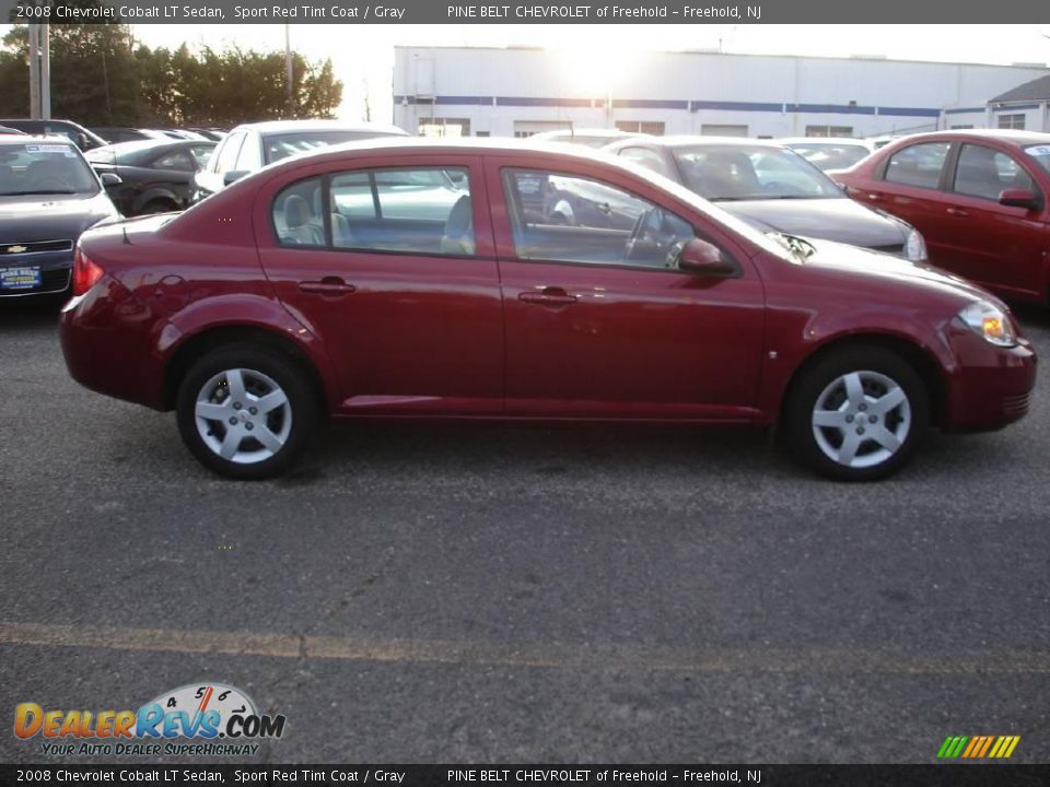 2008 Chevrolet Cobalt LT Sedan Sport Red Tint Coat / Gray Photo #4
