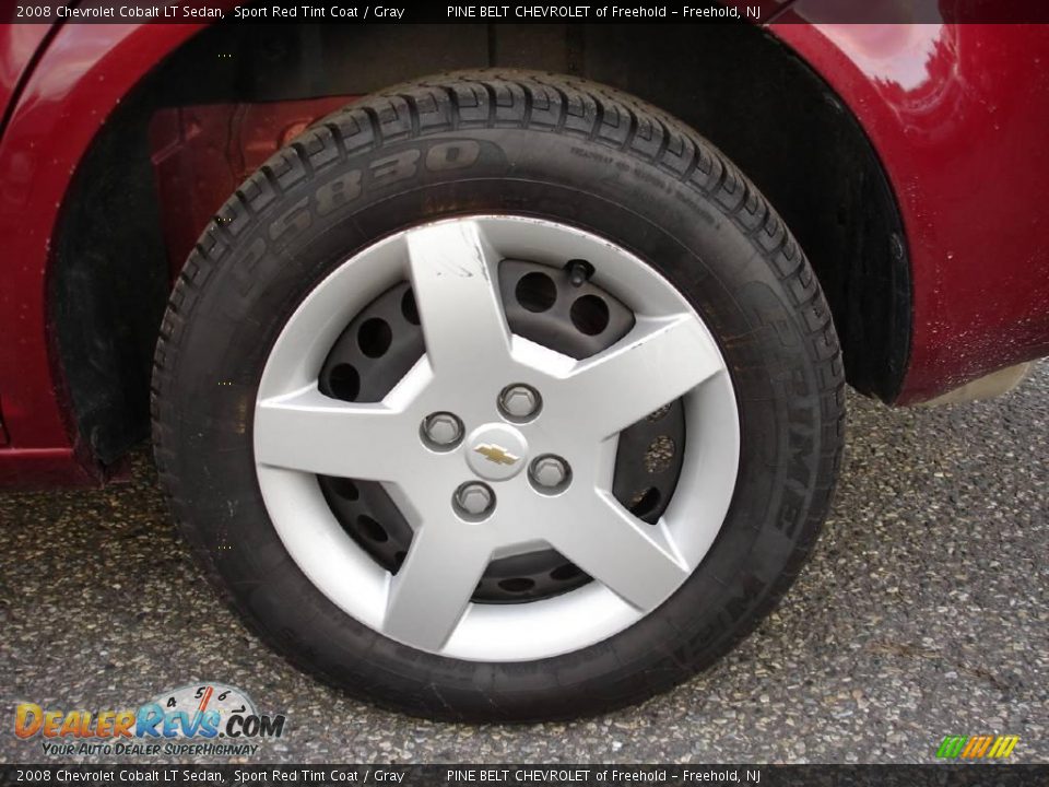 2008 Chevrolet Cobalt LT Sedan Sport Red Tint Coat / Gray Photo #8
