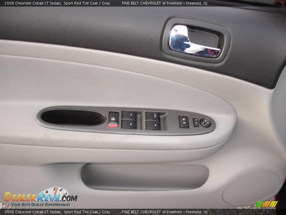 2008 Chevrolet Cobalt LT Sedan Sport Red Tint Coat / Gray Photo #9