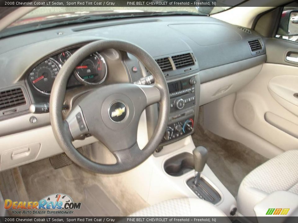 2008 Chevrolet Cobalt LT Sedan Sport Red Tint Coat / Gray Photo #11