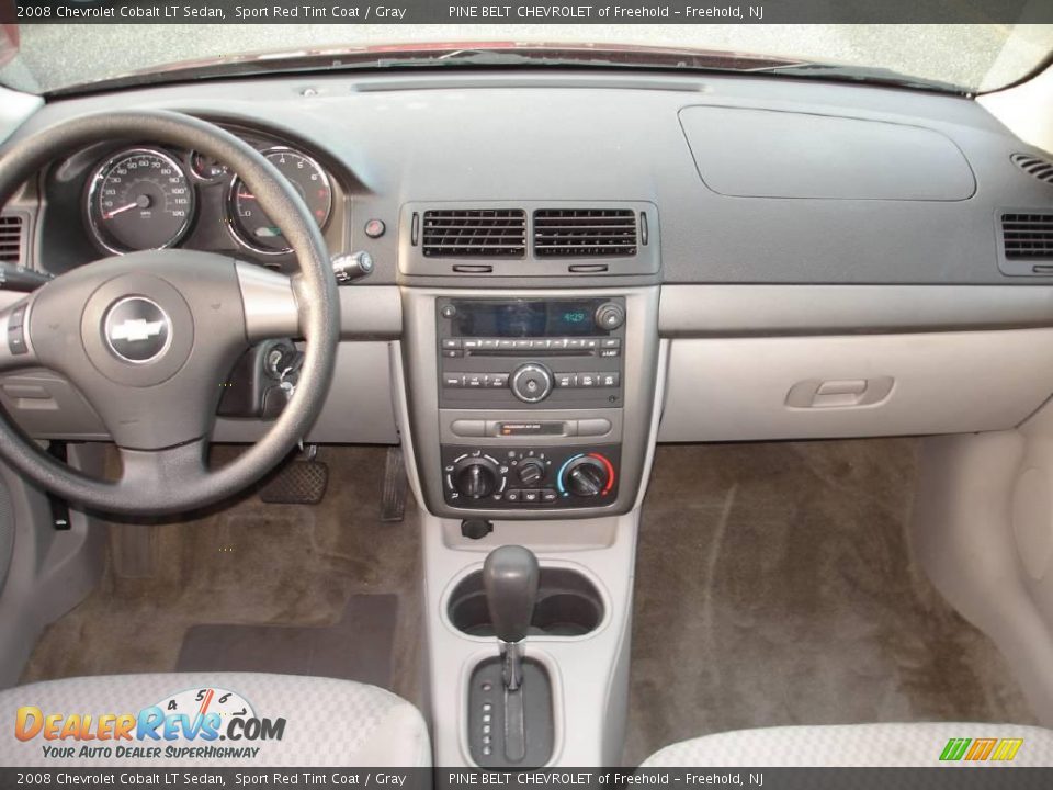 2008 Chevrolet Cobalt LT Sedan Sport Red Tint Coat / Gray Photo #13