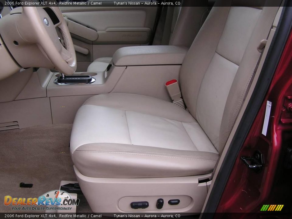 2006 Ford Explorer XLT 4x4 Redfire Metallic / Camel Photo #7