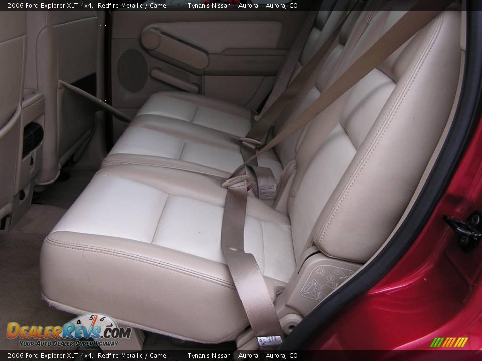 2006 Ford Explorer XLT 4x4 Redfire Metallic / Camel Photo #8