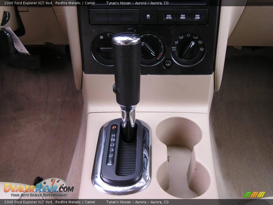 2006 Ford Explorer XLT 4x4 Redfire Metallic / Camel Photo #12