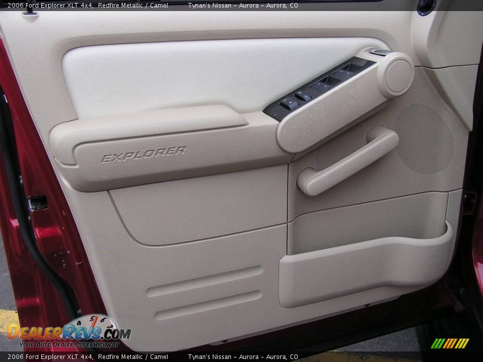 2006 Ford Explorer XLT 4x4 Redfire Metallic / Camel Photo #13