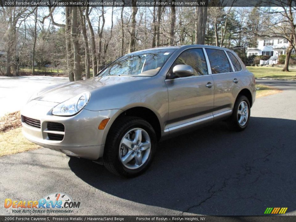 2006 Porsche Cayenne S Prosecco Metallic / Havanna/Sand Beige Photo #1