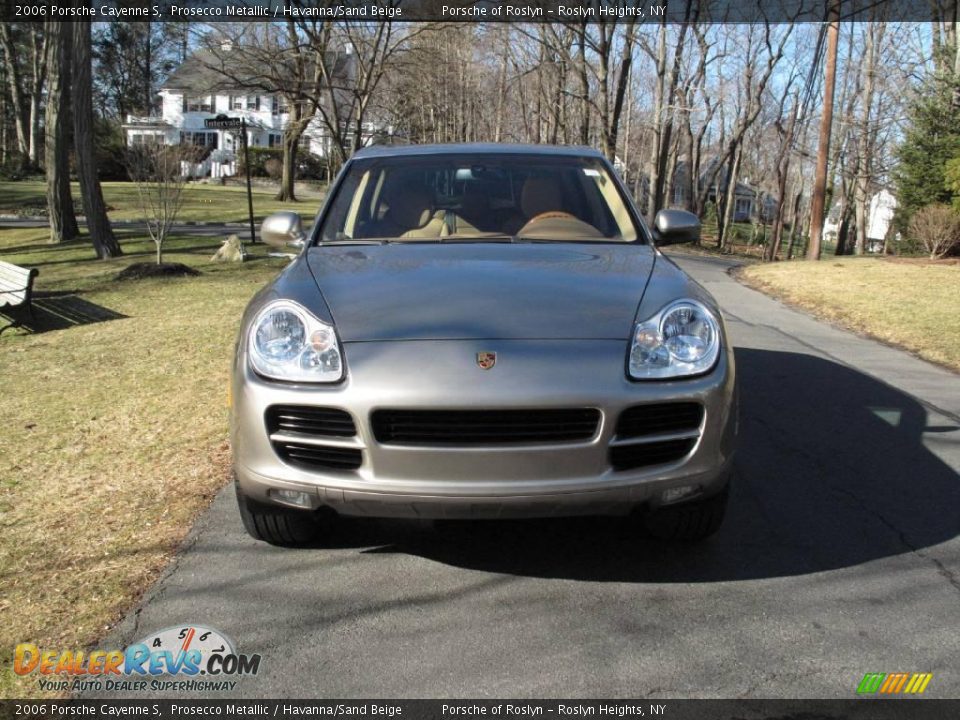 2006 Porsche Cayenne S Prosecco Metallic / Havanna/Sand Beige Photo #2