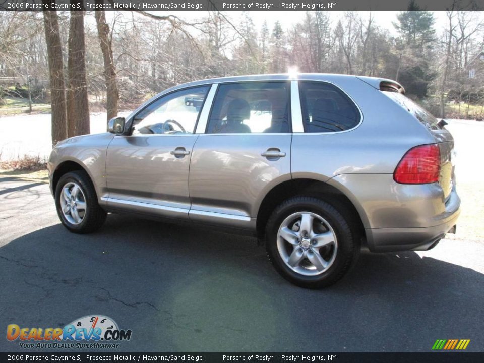 2006 Porsche Cayenne S Prosecco Metallic / Havanna/Sand Beige Photo #4