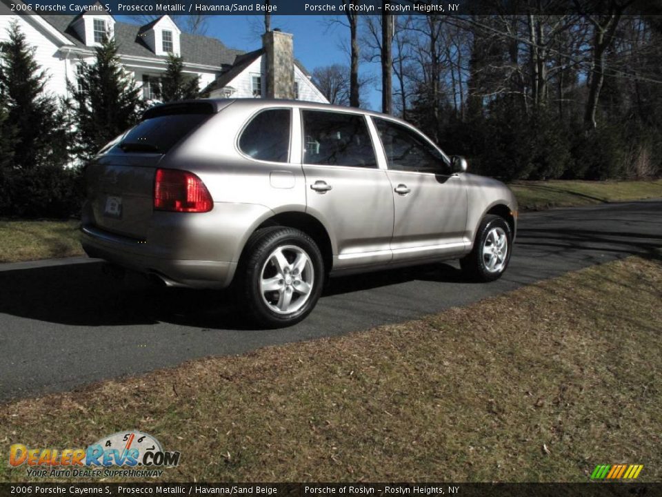 2006 Porsche Cayenne S Prosecco Metallic / Havanna/Sand Beige Photo #6