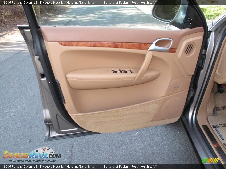 2006 Porsche Cayenne S Prosecco Metallic / Havanna/Sand Beige Photo #12