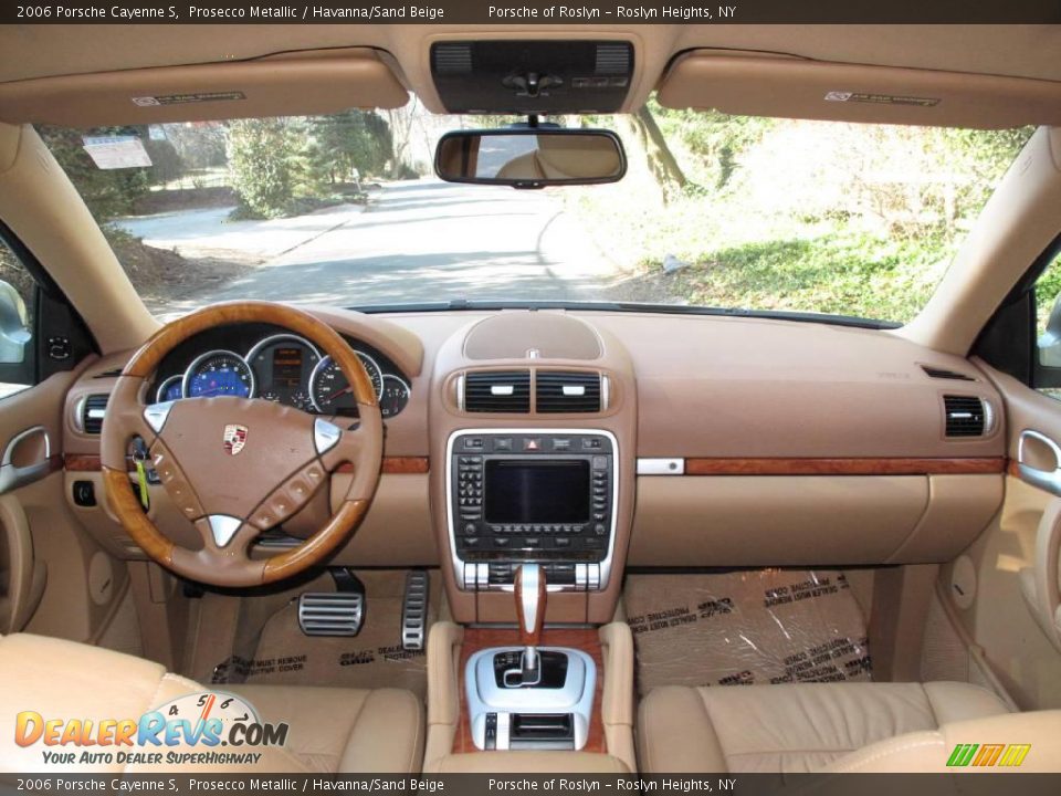 2006 Porsche Cayenne S Prosecco Metallic / Havanna/Sand Beige Photo #14