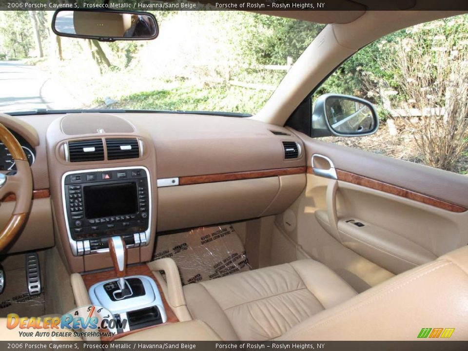 2006 Porsche Cayenne S Prosecco Metallic / Havanna/Sand Beige Photo #15