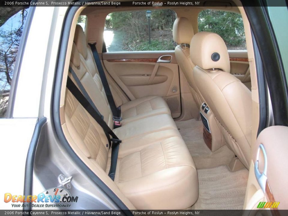 2006 Porsche Cayenne S Prosecco Metallic / Havanna/Sand Beige Photo #16